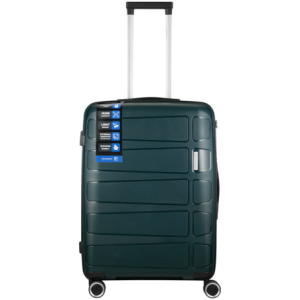Travelwize Tourer PP 65cm 4-wheel Spinner Luggage Petrol