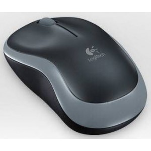 Logitech LOGI M185 910-002235 Black & Swift Grey Wireless Mouse