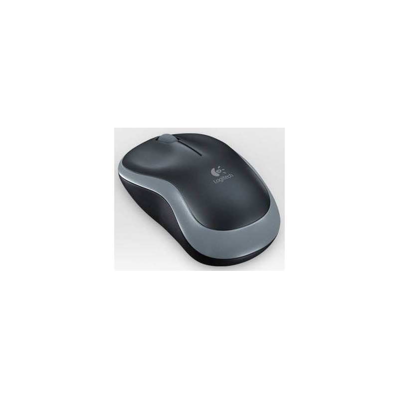 Logitech LOGI M185 910-002235 Black & Swift Grey Wireless Mouse