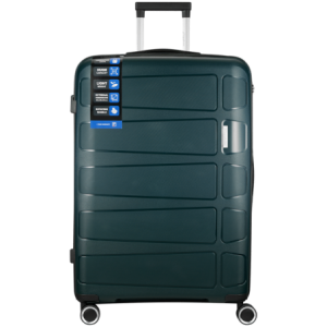 Travelwize Tourer PP 75cm 4-wheel Spinner Luggage Petrol