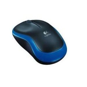 Logitech LOGI M185 910-002236 Black & Blue Wireless Mouse