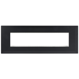Modular Black 8 Lever Plate + Frame