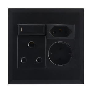 MODULAR BK 16A SOCKET &amp; SWITCH + SHUKO+ EURO 4 X 4