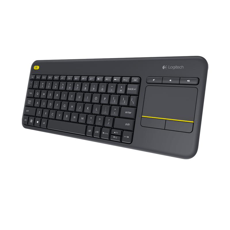 Logitech LOGI K400 920-007145 K400 Plus Wireless Touch Keyboard Multi Touch Touchpad