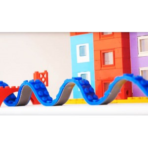 LEGO Compatible Tape - 3 Pack (Blue Yello Red)