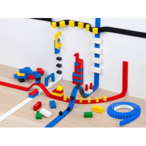 LEGO Compatible Tape - 3 Pack (Blue Yello Red)