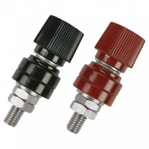 FN08-BK/R 150A Black &amp; Red Terminal Post Set (2 Piece)