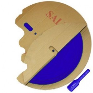 SLEEVING HEATSHRINK 3.5mm BLUE - PER METER S-901-600-3.5MM-BL-T