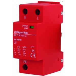Dehnguard Basic Tt 2P CL2 Spd 10KA 230VAC