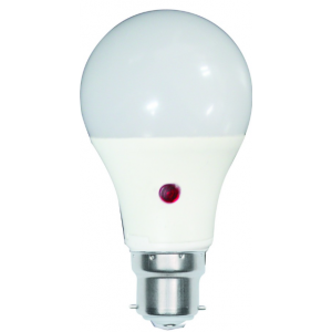 230VAC 5W Cool White LED Daylight Sensing Lamp B22