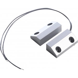 Tuya Wired Surface Mount Iron Gate Sensor – Heavy-Duty Magnetic Contact / WL-56