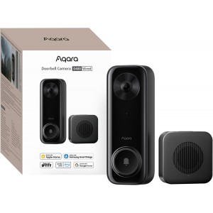 Aqara Smart Video Doorbell G400 with Chime | SmartThings Compatible - Motion Detection &amp; Recording