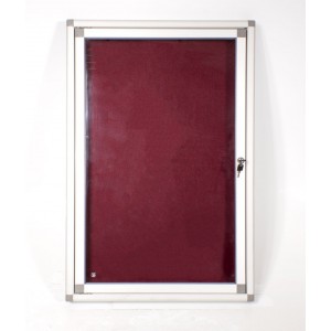 Parrot Display Case Pinning Hinge 900*600MM Burgundy