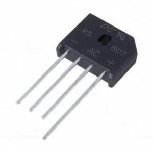 Diode Bridge Rectifier Sil -AA+ 1000V 8A - Debulk RS807