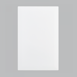 Modular White Blank Plate 4 X 2