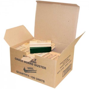 PARROT DUSTER WOOD CHALK BOARD 150*35MM Boxed 100 GREEN