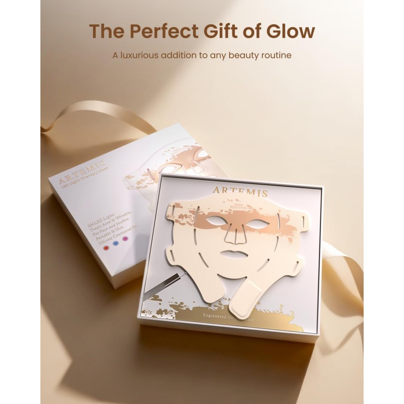 RENPHO Artemis 4D Red Light Therapy Face Mask | Engineered for