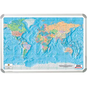 PARROT MAP - WORLD - AA 1200*900mm