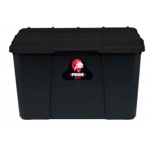 Pride Storage Box Black 65L