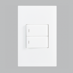 Modular Wh 2 Lever 1 Way Switch 2 X 4