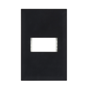 Modular Black 1 Lever Plate 4 X 2