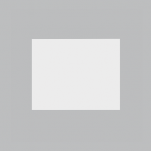 Modular White Big Blank Insert Plate 1.5
