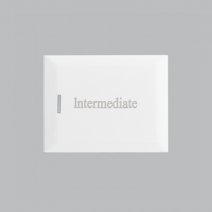 Modular White Intermediate Module (big Button)