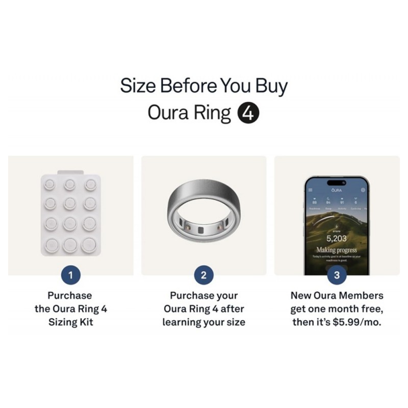 Oura Ring 4 | Premium Smart Health & Fitness Tracking Ring