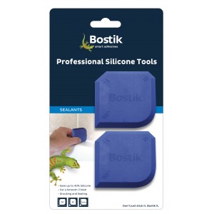 Alcolin Bostik Professional Silicone Tool Twin Pac