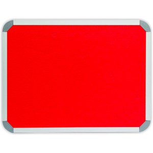 Parrot Info Board Aluminium Frame 1500*900MM Red