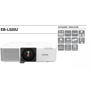 Epson 5200lm WUXGA Laser Installation Projector - White