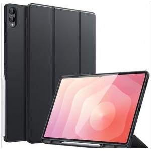 Tuff-Luv - Folio Case for Samsung Galaxy Tab S11 Ultra 14.6 with S Pen Holder Black