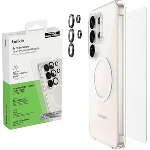 Belkin 3 in 1 Protection (Clear Case- Screen &amp; Lens Protection) for S26 Ultra
