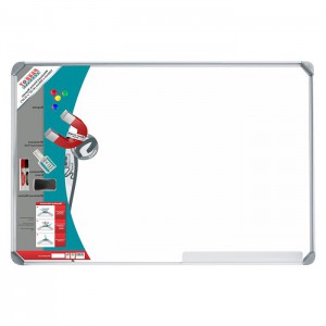 Parrot Whiteboard Slimline Magnetic 900*600MM Retail