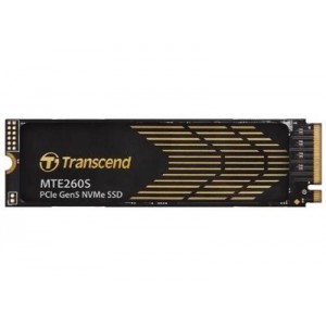 TRANSCEND 4TB MTE260S PCI-E GEN 5X4 M.2 NVMe 2280 SSD 3D NAND -14500 MB/s Read 13500 MB/s Write- Graphen Heat Spreader -3000TBW