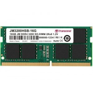 Transcend 16GB DDR4-3200 Notebook SO-DIMM 2RX8 CL22