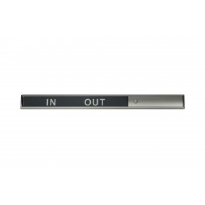 PARROT SIGN FRAME 50 x 600mm IN/OUT SLIDE &amp; MESSAGE STRIP
