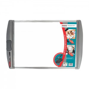 PARROT WHITEBOARD SLIMLINE NON MAGNETIC 600*450MM RETAIL