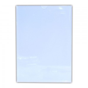 PARROT PERSPEX POCKET CLEAR / WHITE BACKING A2