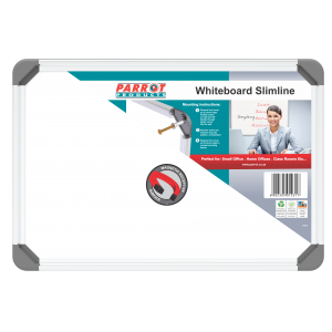 Parrot Whiteboard Slimline Magnetic 300*450MM