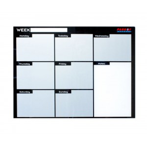Parrot Weekly Planner Cast Acrylic 600 X 450MM