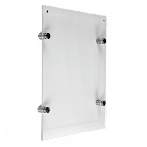 Parrot Acrylic Certificate Holder Wall Mounted A3
