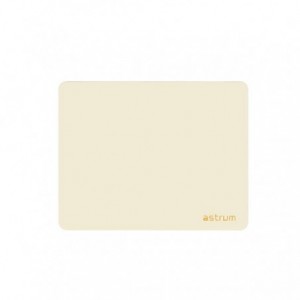Mouse Pad with Rubber Base &amp; Stitched Edges - MP180G (WHITE)