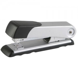 PARROT STAPLER STEEL 105x(24/6 26/6) SILVER 20pg
