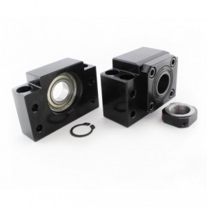 Ball Screw End Support SFU25 BK20+BF20 - Pedestal Mount BK20+BF20