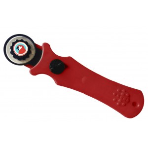 PARROT CRAFT KNIFE ROTARY PLASTIC RED