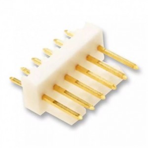 HEADER SIL STR 07W F/L 2.54mm GOLD 07MPSG