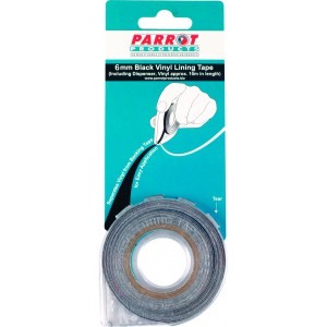 Parrot Vinyl Lining Tape 10 Mts * 6MM Black