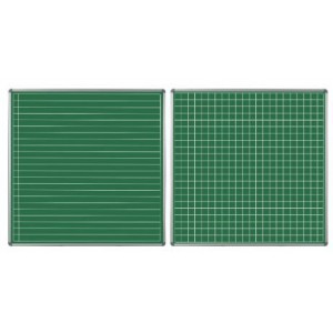 PARROT EDU BD S/LEAF 1220*1210 NON-MAG CHALK LINE/SQUARES