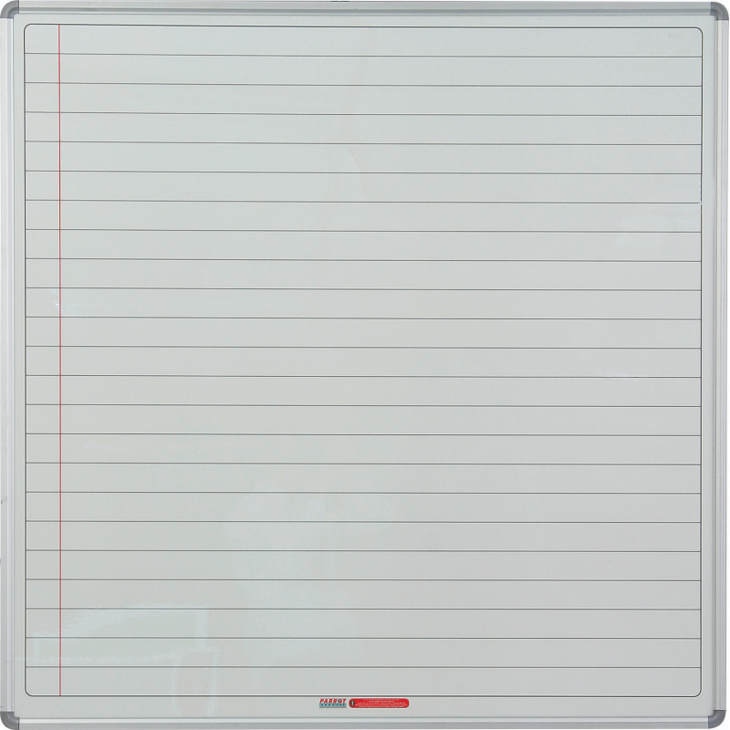 PARROT EDU BD SIDE PANEL 1220*1220 MAG WHITE LINES